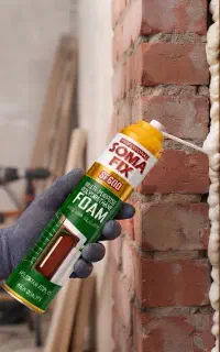 اسپری فوم مدل KORX/ برای درزگیری فضاهای خال