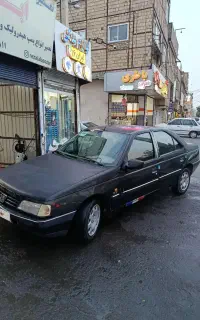 پژو 405 مشکی مدل 82 GLX