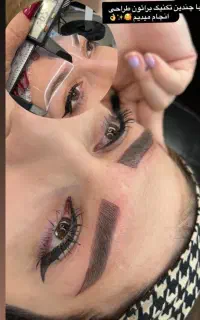 میکرو،فیبروزابرو،شیدینگ ورژلب خط چشم وبن مژه