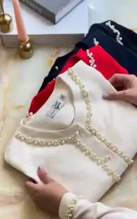 آموزش جواهردوزی روی لباس