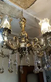 لوستر ۵شاخه مدل گلوریا