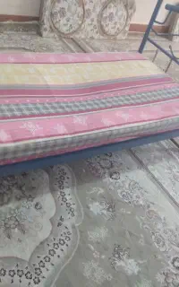 تخت خواب یک نفره فلزی