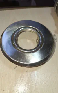 قاب استیل هالوژن سقفی و سوکت هالوژن