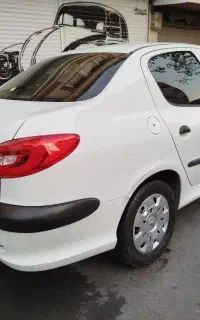 پژو ۲۰۶ SD93 بدون رنگ کم کار بالوازم فروش نقداقساط