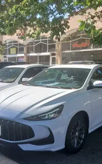 ام جی 5 سانروف دار پلاک منطقه