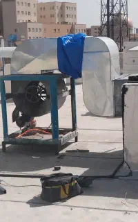 کانال سازی ودریچه کولر هود صنعتی وچوشکاری
