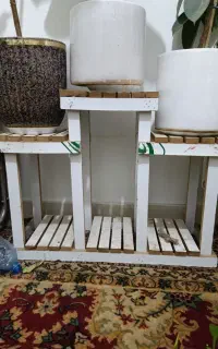 پایه گلدان(استندگلدان) و خاک گلدان