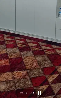 گلیم فرش 9 متری طرح سنتی در حد نو