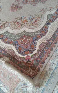 یک جفت فرش۶متری ۱۰۰۰شانه تراکم۳۰۰۰