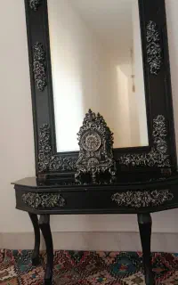آینه و شمعدان