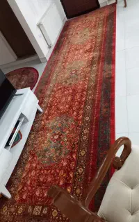 فرش کناره طرح قجری