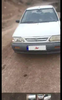 پراید ۸۹ سفید