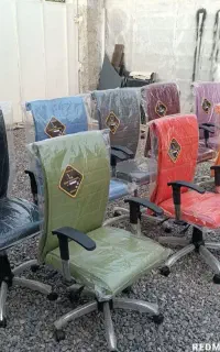 صندلی گردان مدل کرکره کارمندی