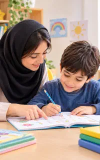 معلم خصوصی ابتدایی، تقویت درسی و یادگیری
