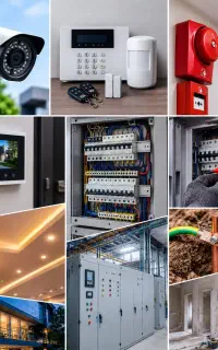 برقکاری ساختمان،دوربین مداربسته،دزدگیر اماکن