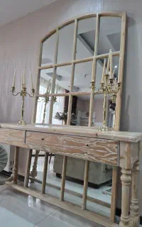 کنسول شیک و تمام چوب