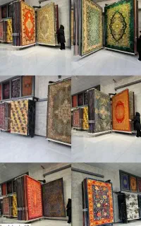 زیر قدمهایتان فرش بانرمی ابریشم راحس کنید/فرش سوین