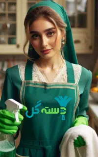 شرکت خدماتی نظافتچی خانم/منزل/محل کار/راه پله/شیشه