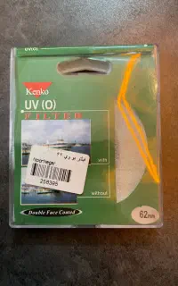 لنز uv 62 mm اصل ژاپن