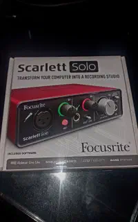کارت صدای Scarlet Solo نسل یک
