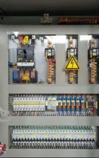 برق کار برقکار صنعتی تابلو برق مفصل زنی plc-Hmi