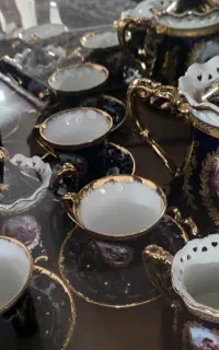 چایی خوری سرمه‌ای