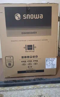 ظرفشویی اسنوانوبل طرح استیل ۱۴ نفره مدل a20S