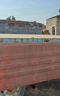 تریلی پشت تراکتور