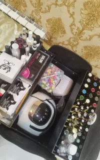 وسایل کاشت ناخن کاملا نو