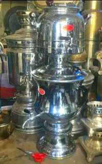 انواع سماور های کهنه و خراب برمیدارم