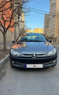 پژو ۲۰۶ sd v20 خانگی و بدون مشابه