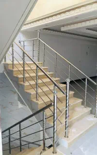نرده استیل وحفاظ بانکی بهمراه نصب
