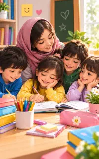 معلم خصوصی از پایه اول تا نهم