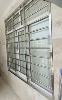 نرده و حفاظ استیل  و آلومینیوم اقساطی بدون سود