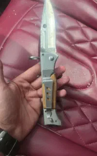 چاقو ضامندار بزرگ