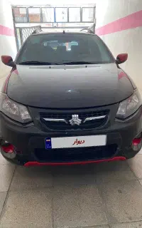 کوییک R مشکی قرمز پارس خودرویی