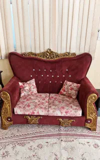 مبل هفت نفره بامیز جلو مبلی وناهار خوری
