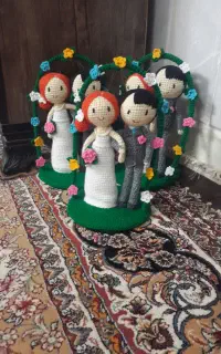 عروسک های بافتنی