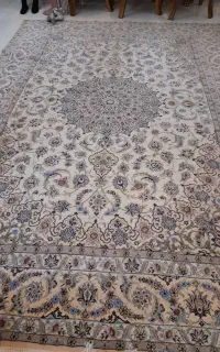 فرش دستباف ۹ متری نائینی