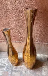 گلدان چوبی