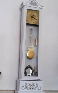 ساعت ایستاده چوبی