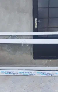 درب یو پی وی سی یا المنیوم با چهارچوب