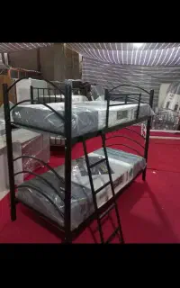 تخت خواب فلزی دوطبقه نو