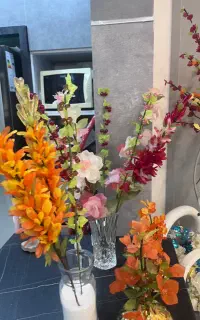 گلهای دستساز کریستال