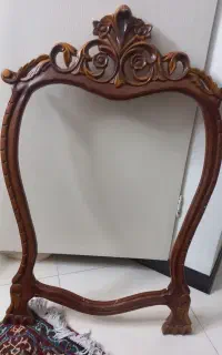 قاب اینه  منبت کاری کار دست