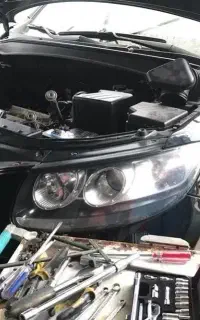 تنظیم موتورسیار.برقکار.روشن کردن ماشین