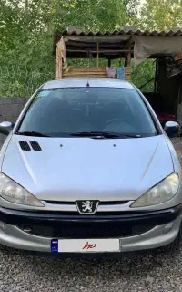 پژو206مدل 86 SD موتورv8