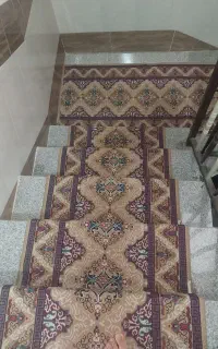 گلیم فرش راه پله