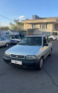 پراید 85 نقره آبی