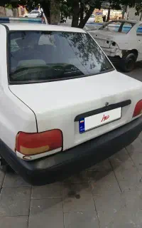 پراید مدل 89 دوگانه کارخانه تصادفی